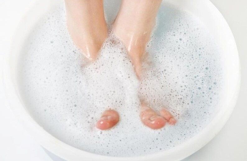 koupele proti plísním nehtů